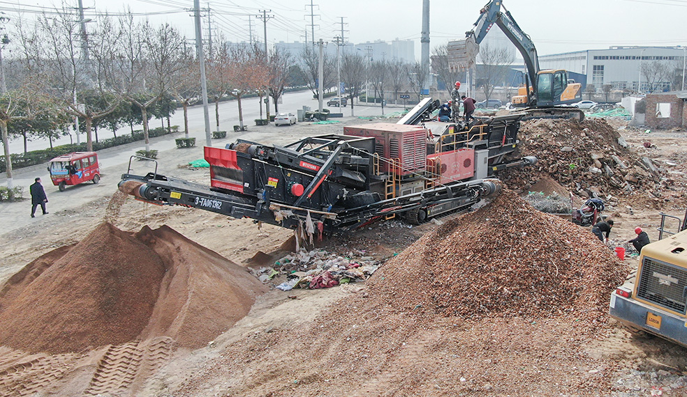 建筑垃圾如何再生利用？使用什么機器處理比較好